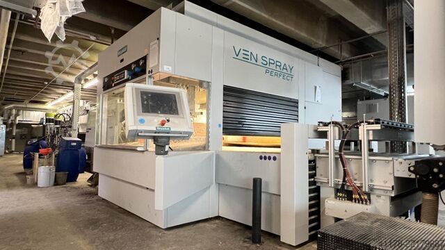 Painting Line Venjakob Perfect, OIR, Air Jet, 3D- Venjakob VEN SPRAY and Drying, UV Line