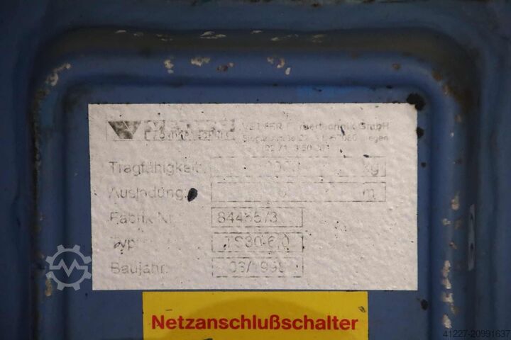 Column jib crane, 6 m boom / 3000 kg VETTER TS30-6,0