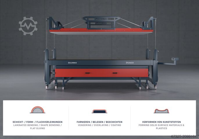MODULAR Vacuum press COLUMBUS PIONEER