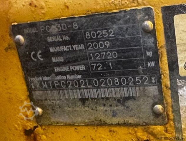 Crawler excavator S016307 Komatsu PC 130