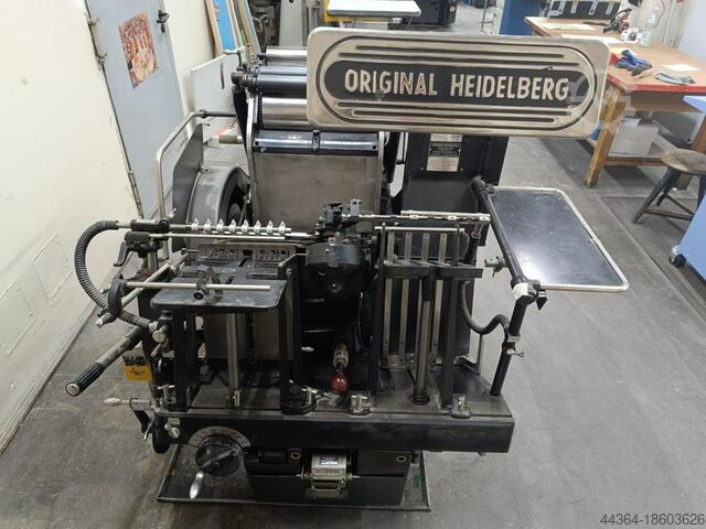 Buchdruckmaschine Heidelberg OHT - T