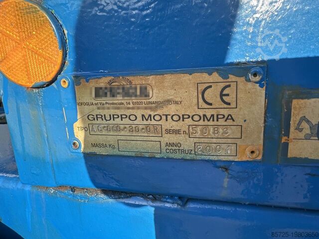 Pump  Waterpomp met diesel motor - Gebruikt