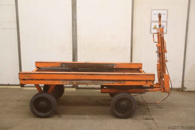 Heavy-duty transport trolley 5 tons KTS DSL gebremst