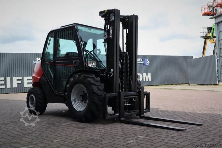 Rough terrain forklift Manitou MC25-4 Valid Inspection, *Guarantee, Diesel, 4x4