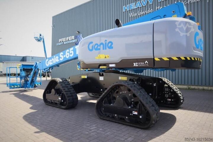 Telescopic boom lift Genie S65XC Trax Valid inspection, *Guarantee! Diesel, 4