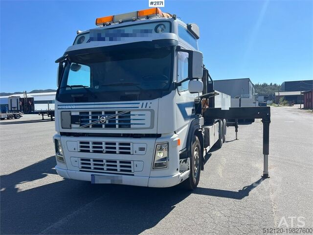 Crane Volvo FM480 crane truck w/,370.11/8S Effer crane WATCH V