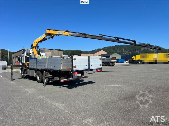 Crane Volvo FM480 crane truck w/,370.11/8S Effer crane WATCH V