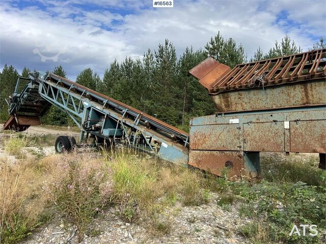 Grading plant Powerscreen MK 2 Quarry sieve