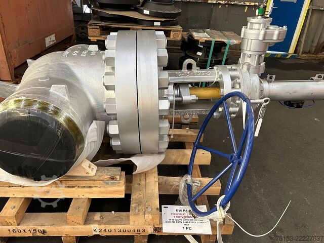 Unbenutztes Absperrschieberventil, Stumpfschweißenden Neway 16" CL1500 SCH 80