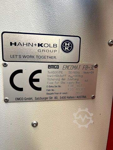 Milling machine EMCO Emcomat FB-3L