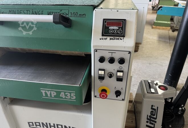 Thickness planing machine Panhans 435