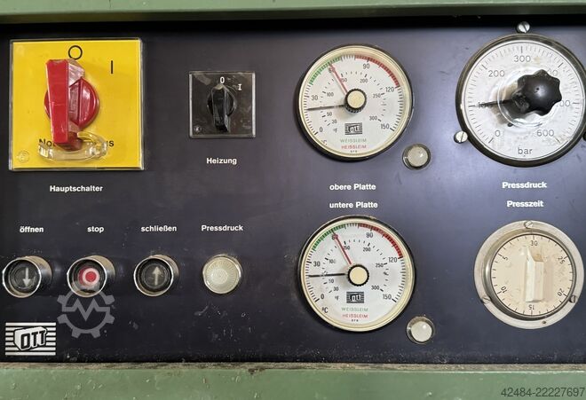 Veneer press Ott JU 2211