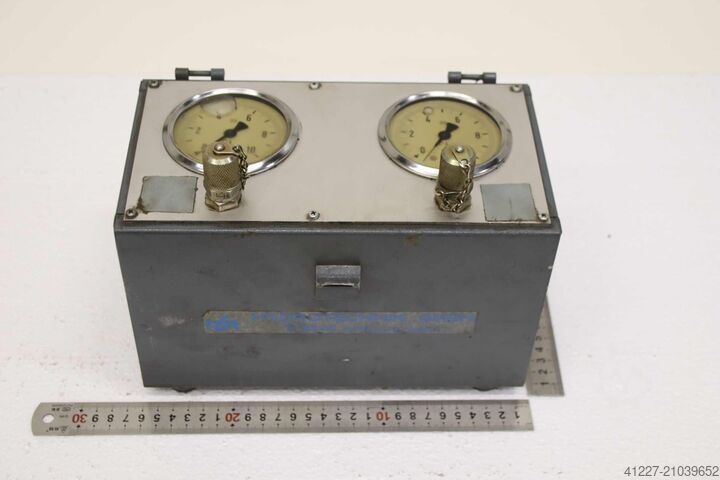 Druckprüfer 2-fach Hydrotechnik 0 bis 10 bar