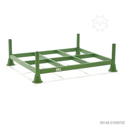 Gebrauchte Rungenpaletten mobile Gestell geeignet für Rungen 42.4, L: 1200, B: 1000, H: Kruizinga 87303-1200GB