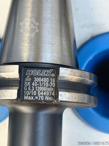 HOLEX tool holder SK40 Ø16x70 – 12,000 rpm, 70 Nm Oprawka narzędziowa HOLEX SK40 Ø16x70 – 12.000 obr/min, 70 Nm Oprawka narzędziowa HOLEX SK40 Ø16x70 – 12.000 obr/min, 70 Nm