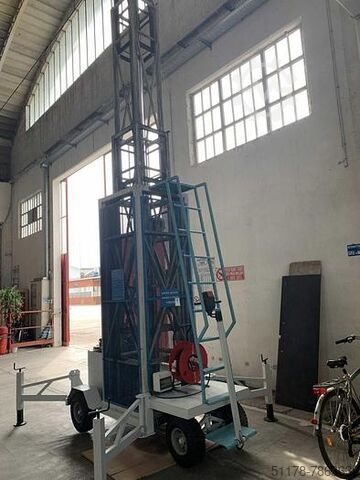 Hydraulic lifting platform for operator, capacity 200 kg Sordella 
