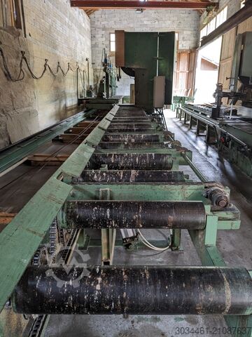 Komplettes Sägewerk MANITOU 3 t, Allradantrieb GILLET REYNEPONT MEM 