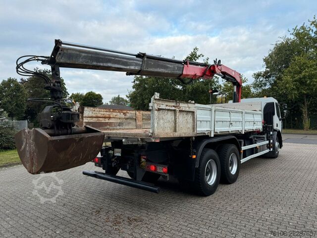 Autokran RENAULT Premium Lander 310.26 6x4 Kipper /Kran