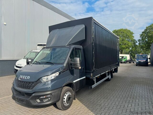 Curtain sider van IVECO Daily 72C18 Hi-Matic Pritsche Plane+LBW*2 stück