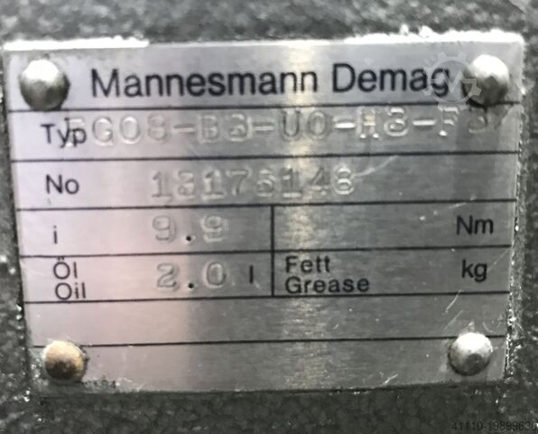 Fine-feed drive DEMAG 