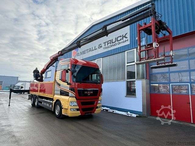 Autokran MAN 26.480 TGX BL 6x2 Ladekran Palfinger PK 21001 L