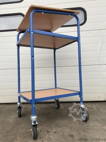 Schreibpult, Rollpult, Etagenwagen, Logistikwagen, Regalwagen, Transportwagen, Plattformwagen, Werk FETRA 5834