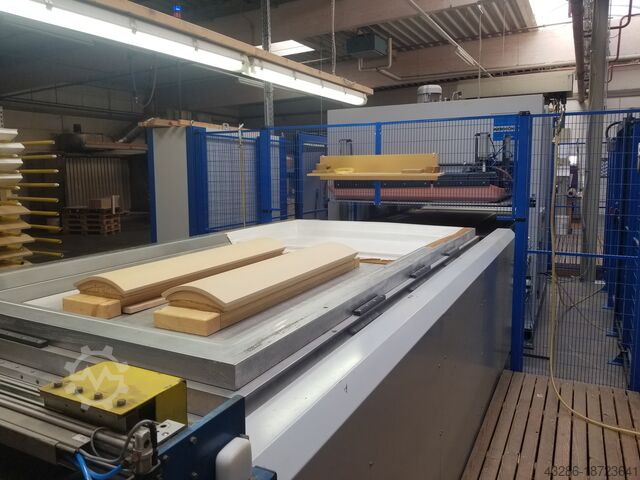 Vakuummembranpresse Typ VARIOPRESS Wemhöner Basic 1000 S