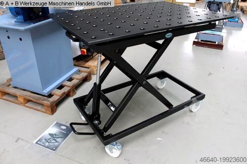Aufspanntisch SIEGMUND MOBILER HUBTISCH 28er