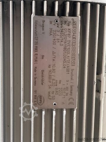 Two shaft shredder HABERMEHL EH 400/1