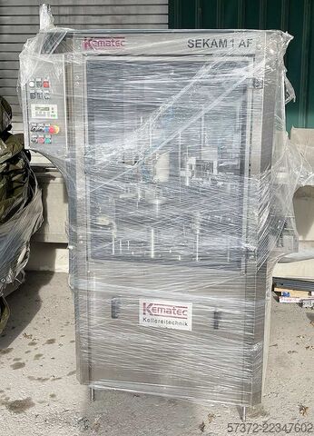 Champagne Crown Cap Application and Folding Machine Kematec Sekam 1 AF