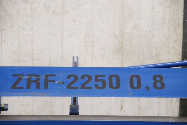 Folding machine 2250 x 0.8 mm Dachdecker ZRF-2250