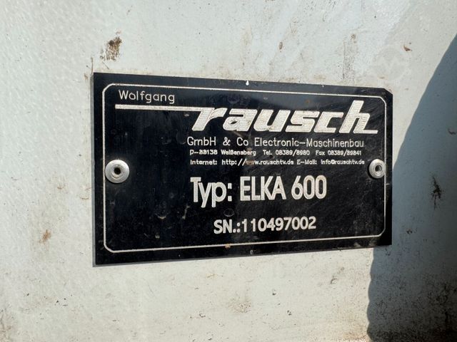 Vacuum tank truck MERCEDES-BENZ Vario 614D TV Inspektionsanl RCA RAUSCH ELKA 600