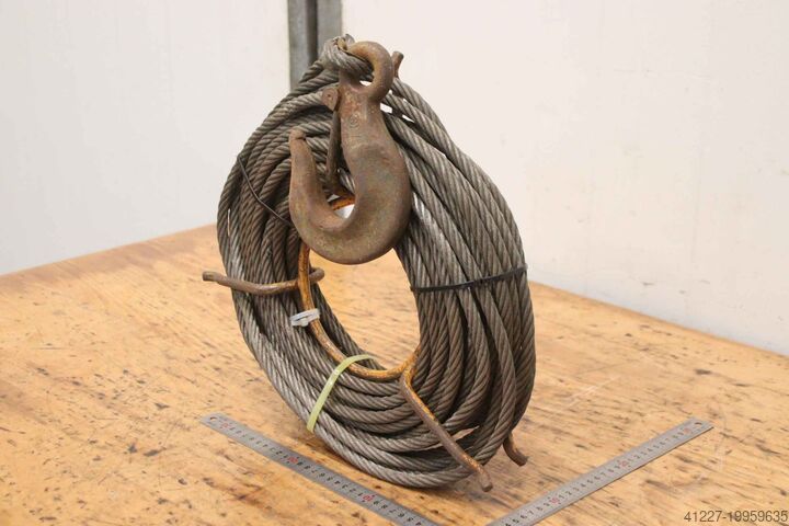 Stahlseil für Seilzug 1,6 to Stahl Ø 11 mm 24 m