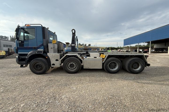 Roll-off tipper truck Iveco 340T45 8x4 Trösch / Swiss-Vehicle