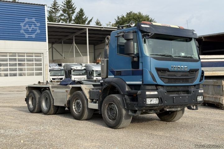 Roll-off tipper truck Iveco 340T45 8x4 Trösch / Swiss-Vehicle