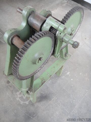 Mechanical 3-roll ring bending machine, profile bending machine, 3-roll round bending machine