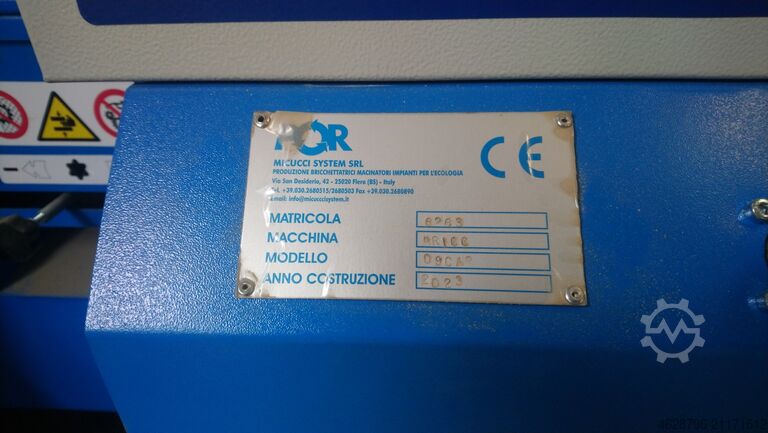 Brikettierpresse POR Oscar