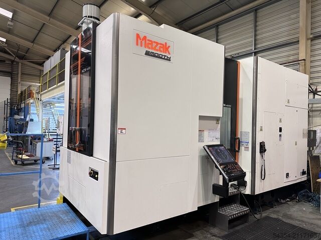 Smooth Twin Pallet Horizontal Machining Mazak HCN-6000