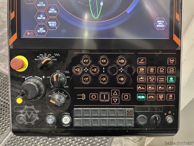 Smooth Twin Pallet Horizontal Machining Mazak HCN-6000