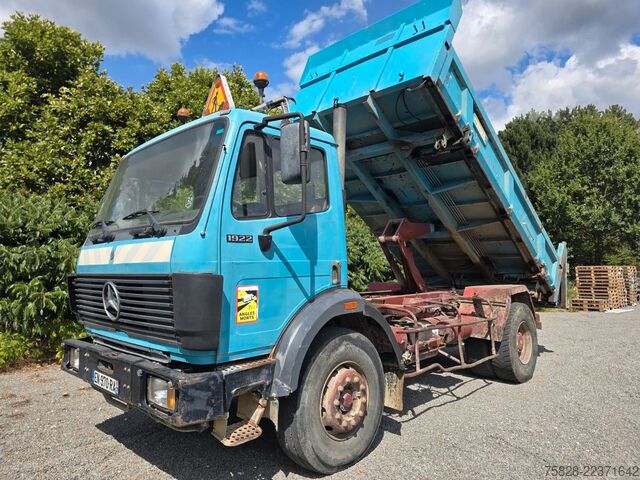 Tipper truck MERCEDES-BENZ 1922 / 2-Seiten Kipper / FR Truck / TOP  ZUSTAND