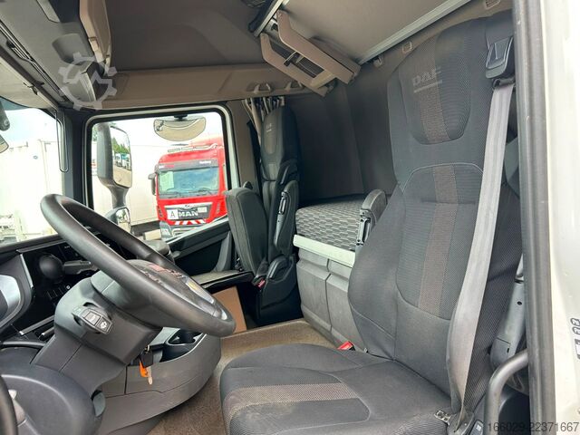 Truck mounted crane DAF XF 480 Baustoffpritsche mit Fassi Ladekran F235