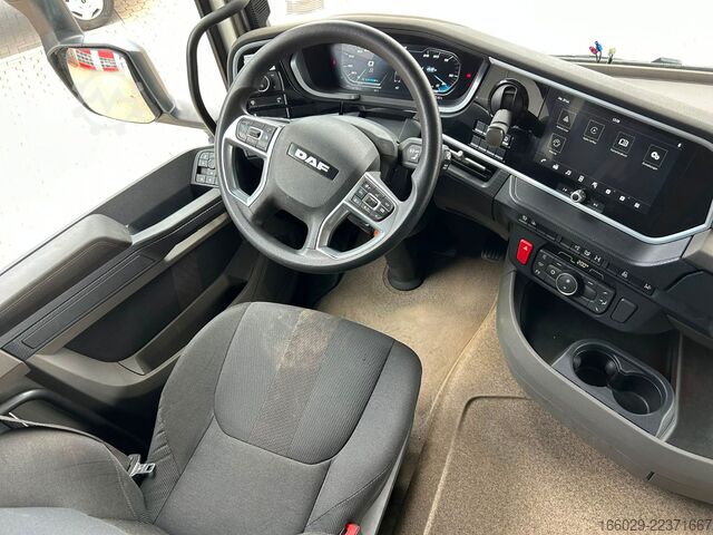 Truck mounted crane DAF XF 480 Baustoffpritsche mit Fassi Ladekran F235