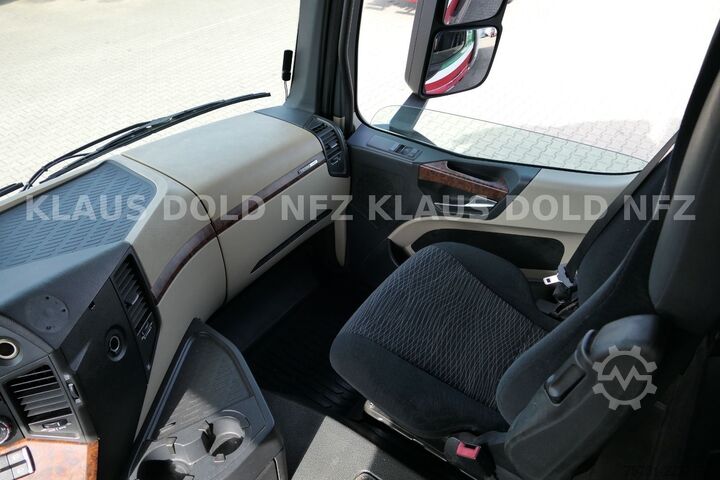 Flatbed truck with tarp MERCEDES-BENZ Actros 1842 Pritsche Plane Vollluft LBW Euro 6