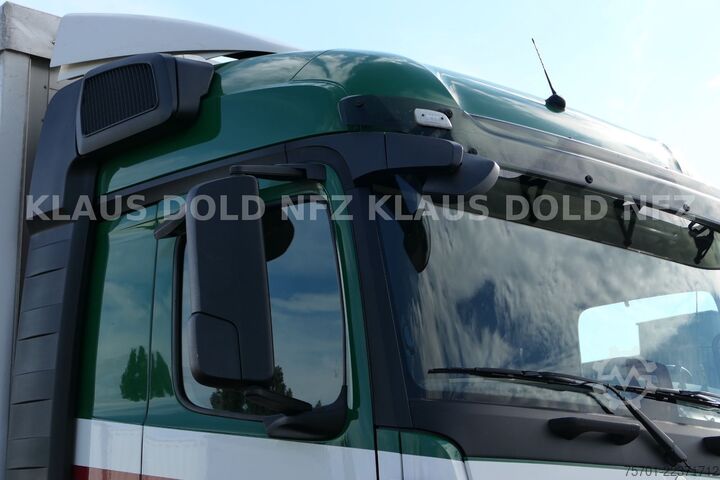 Flatbed truck with tarp MERCEDES-BENZ Actros 1842 Pritsche Plane Vollluft LBW Euro 6