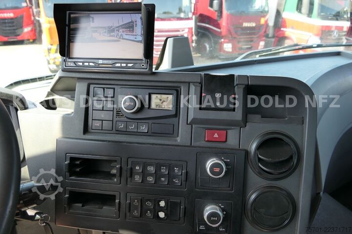 Three-sided tipper truck RENAULT C 460 Zweiseitenkipper Kamera Euro 6