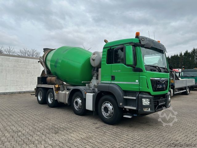 Betonmischer LKW MAN 32.420 TGS Stetter Betonmischer 9m³