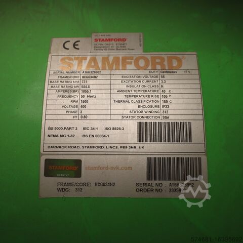 Generator alternator Stamford HCG634H2