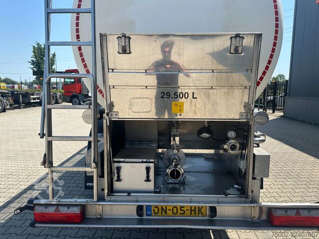 Food tanker Van Hool FOOD / RVS chassis / empty weight: 5.860kg / 29...