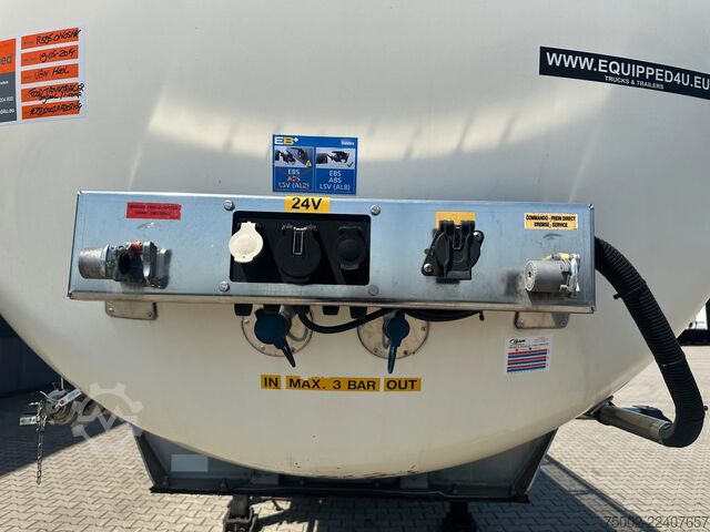 Food tanker Van Hool FOOD / RVS chassis / empty weight: 5.860kg / 29...