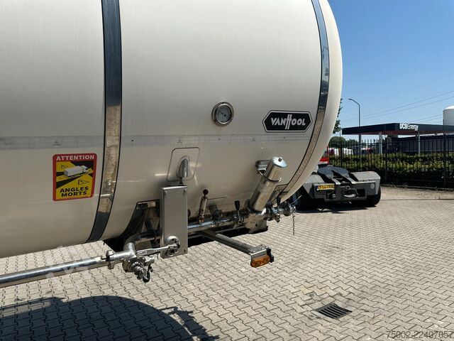 Food tanker Van Hool FOOD / RVS chassis / empty weight: 5.860kg / 29...